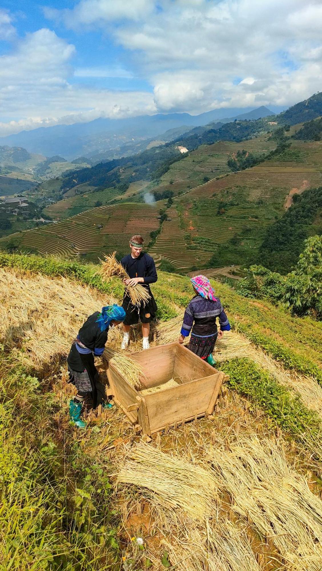 Indigenous Homestay- Trek- Food- Bus Mu Cang Chai Exterior foto